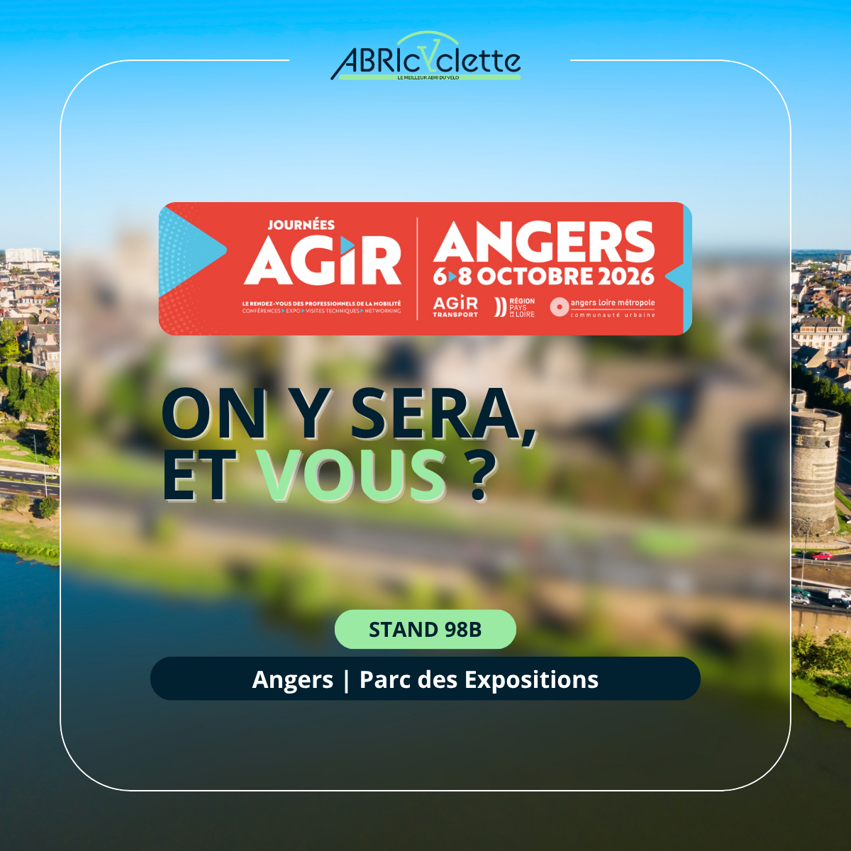 Salon AGIR 2026 à Angers !